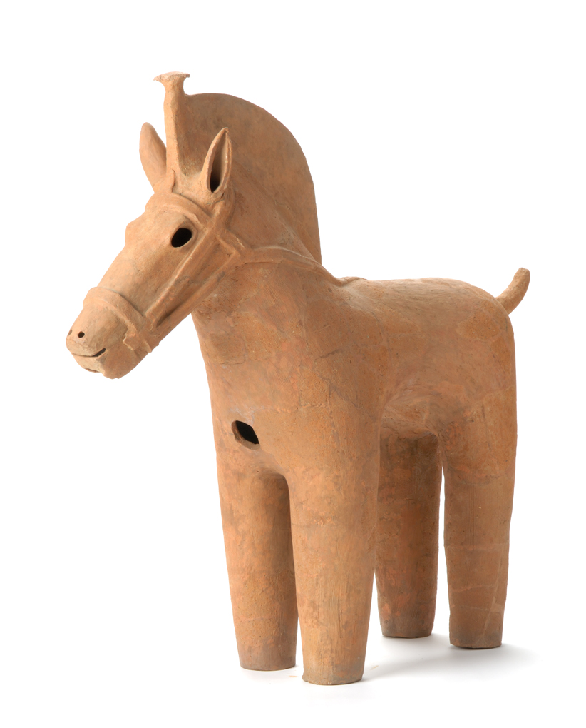 馬の埴輪①（博物館許可要）