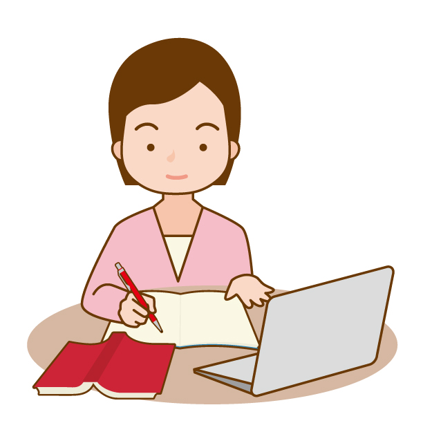 パソコン　女性